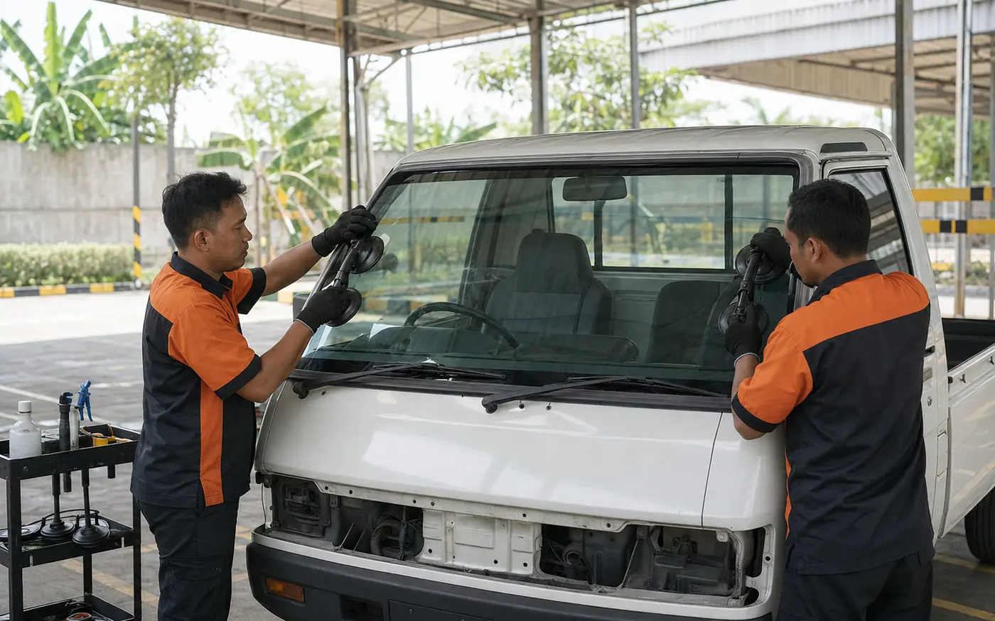 Layanan pemasangan kaca mobil di Kabupaten Tangerang